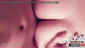 Hot Closeup Amateur Doggy Bareback Action from His View!