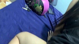 Big butt amateur girl loves riding cock in POV sex, doesn't she?