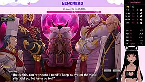 Can Cute Vtuber Lewdneko Handle Steamy Evenicle Gameplay in Part 16?