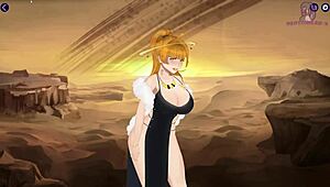 is the milf hunter ready for saturn's heat on the table?