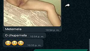 Latina Teen Prostitute Vero Sends Message To Boyfriend