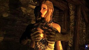 elena makes a steamy deal in big ass cartoon action