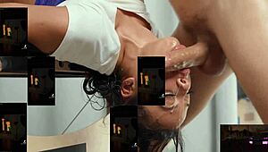 messy massage threesome with luna star, abigaiil morris, and scott nails