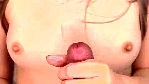 my girlfriend jerked me off - close up - day 47