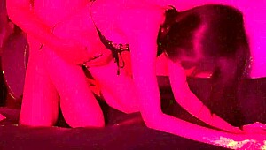 Beautiful hentai girl gets fucked doggy style like a bitch, enjoying every moment