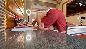 Sofia shares her peruvian amateur casting interview with more content