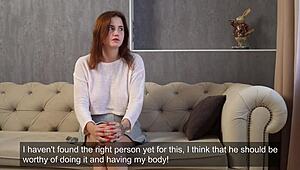 غالينكا ناجيميلو، هل بزازك الكبيرة جاهزة لكاستينغ مراهقة عذراء 18+؟