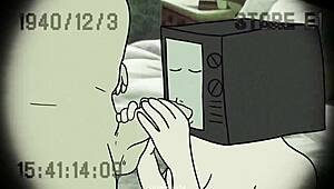 tv woman sucks cameraman cock while he sucks her pussy in the toilet