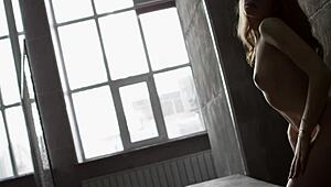 Is Sonya teasing you with her natural tits?