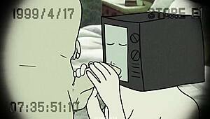 tv woman sucks cameraman cock while he sucks her pussy in the toilet