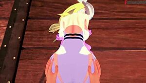 Angelwomon evolves and gets fucked in pov digimon fantasy, oh man it's so intense!!