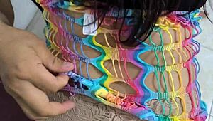 the most exciting moans come from my stepmother she turned into such a slut on new years with homemade threesome sex riding cock in cowgirl