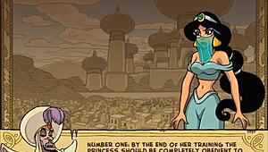 How I fucked the princess in this cartoon anime hentai game review