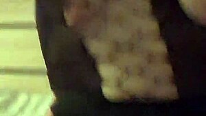 Danielle rides Cody's big dick in fishnets 😍