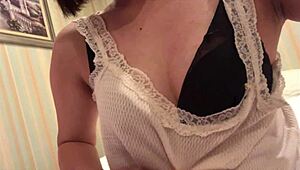 I'm masturbating six times a week, excited by being watched.