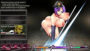 Karryn's Prison Hentai Game Ep 21 Naked Final Fight with Captain