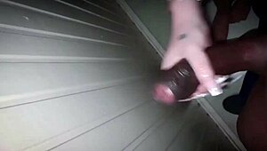 i massage big black dick with handjob and blowjob