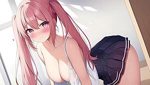 AI ANIME GARL2 GETS INTO SOME HENTAI FUN WITH HER ANIME BUDDIES