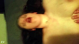 hot redhead takes a cumshot