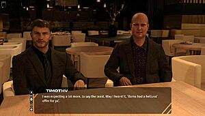 Stunning Long Haired Brunette Discusses Old Days In Taboo Hentai Game