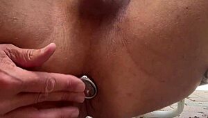 Jack Handy trains his asshole with daring moves