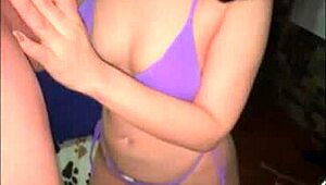 after a long day, my stepcousin fills my tight pussy with pov rimjob