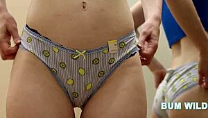 sexy lingerie y 2 on teen with stunning ass in hot panties