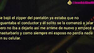 video relato viaje cachondo en uber con detalles publicos