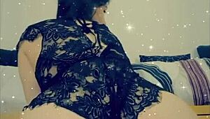 Hot Spanish amateur in sexy lingerie masturbating for March 2020 vids!