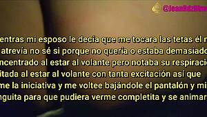 video relato viaje cachondo en uber con detalles publicos