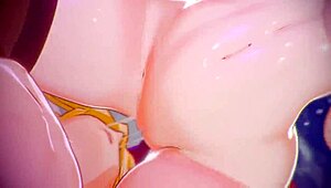 intense genshin impact hentai action in episode 22