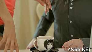 Lascivious Engi banging her boyfriend with wild energy all night