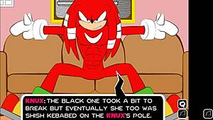 shadow takin’ a hard cock in her pussy, damn that’s wild cartoon action!