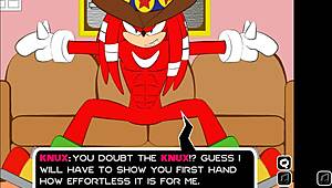 shadow takin’ a hard cock in her pussy, damn that’s wild cartoon action!