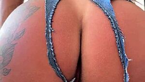 Incredible Anal Action with Massive Creampie Dripping from Her Hole