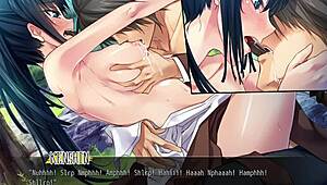 commander babes episode 14 features threesome fucking with anime babes
