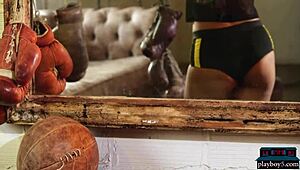 arab model fatima kojima with big round ass strips naked for playboy shoot