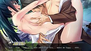 commander babes episode 14 features threesome fucking with anime babes