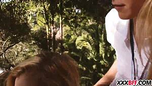 Do Lesbian Camp Counselors Trick Their Best Friends Into Bisexual Sex?