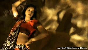 Beautiful Exotic Indian Babe Teases With Clothes Ripped, Revealing Nude Body In Glamour Scene