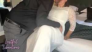 hey, just creampied my pregnant daughter-in-law right before her wedding!