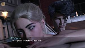 In Summers Gone 52, the blonde character gets her big ass and tits explored in this 3D hentai game scene