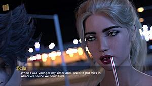 In Summers Gone 52, the blonde character gets her big ass and tits explored in this 3D hentai game scene