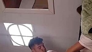 Crazy Tit Play on the Couch!