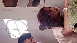 Crazy Tit Play on the Couch!