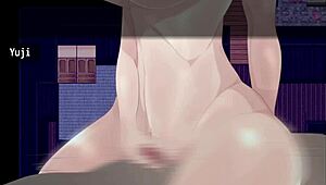 Gadis nympho tetek punggung besar dilumur pancut di ladang terbuka