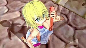 3d hentai with big ass and huge tits gets wild