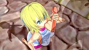 3d hentai with big ass and huge tits gets wild