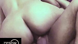 Big Ass Babe Rides Cock In Slow Motion Close Up