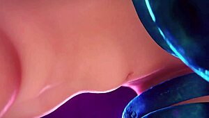 Delivery for Fischl Turns Into a Big Tits Hentai Surprise